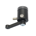 Motorcycle CNC Aluminum Oil Cup Black Brake Fluid Reservoir Upgrade Part