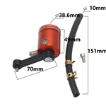 Motorcycle CNC Aluminum Oil Cup Modified Brake Fluid Reservoir Accessory