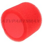 38mm Red Air Filter for ATV, Dirt Bike & Go Kart