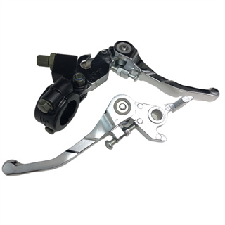 7/8" Handlebar Foldable Brake & Clutch Lever Set for 50cc-125cc Dirt Pit Bike