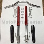 Front Fork Assembly for 47cc 49cc Dirt Bike