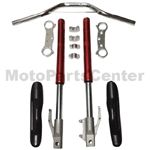 Front Fork Assembly for 47cc 49cc Dirt Bike - Click Image to Close