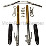 Front Fork Assembly for 47cc 49cc Dirt Bike - Click Image to Close