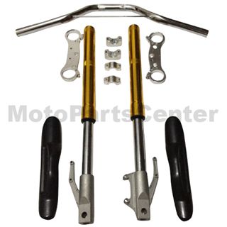 Front Fork Assembly for 47cc 49cc Dirt Bike
