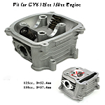 Cylinder Head Assy for GY6 125cc Scooter Moped