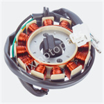 12 Poles DC Stator for GY6 125cc 150cc Scooter Moped - Click Image to Close