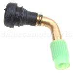 Blue 90?Bent Air Valve - Click Image to Close