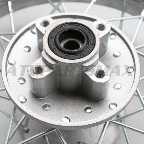 1.85*12 Rear Rim Assembly for Assembly 50cc-125cc Dirt Bike (Chr - Click Image to Close