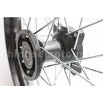 1.40*14 Front Rim Assembly for 50cc-125cc Dirt Bike (Stoving Var