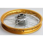 1.40*14 Front Rim Assembly for 50cc-125cc Dirt Bike (Oxidized)