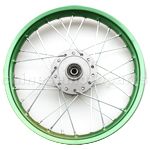 1.40*14 Front Rim Assembly for 50cc-125cc Dirt Bike (Oxidized) - Click Image to Close