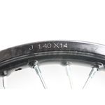 1.40*14 Front Rim Assembly for 50cc-125cc Dirt Bike (Stoving Var