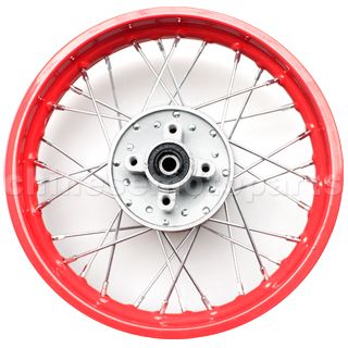 1.85*12 Rear Rim Assembly for 50cc-125cc Dirt Bike (Stoving Varn