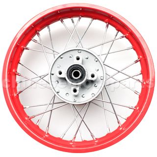 1.85*12 Rear Rim Assembly for 50cc-125cc Dirt Bike (Stoving Varn