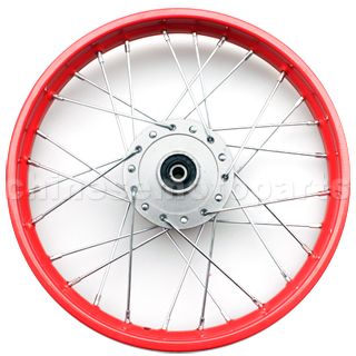 1.40*14 Front Rim Assembly for 50cc-125cc Dirt Bike (Stoving Var