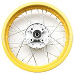 1.85*12 Rear Rim Assembly for 50cc-125cc Dirt Bike (Stoving Varn