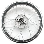 1.85*14 Rear Rim Assembly for 50cc-125cc Dirt Bike (Chrome Plate - Click Image to Close