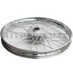 1.40*17 Front Rim Assembly for 50cc-125cc Dirt Bike (Chrome Plat