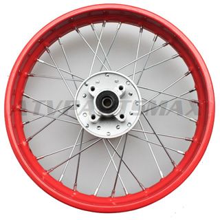 1.85*14 Rear Rim Assembly for 50cc-125cc Dirt Bike (Stoving Varn