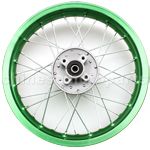 1.85*14 Rear Rim Assembly for 50cc-125cc Dirt Bike (Oxidized)