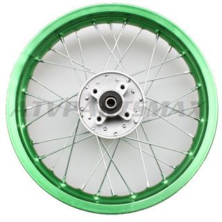 1.85*14 Rear Rim Assembly for 50cc-125cc Dirt Bike (Oxidized)