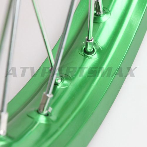 1.40*17 Front Rim Assembly for 50cc-125cc Dirt Bike (Oxidized) - Click Image to Close