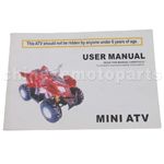 User Manual For Mini ATV - Click Image to Close