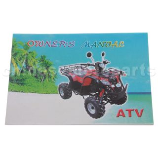 Owner's Manual For ATV