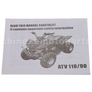 Owner's Manual For 300 UTV