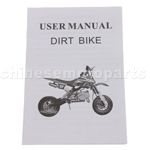 Owner's Manual For 2 stroke Dirtbike - Click Image to Close