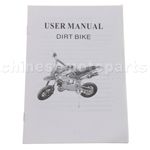 Owner's Manual For 2 stroke Dirtbike - Click Image to Close