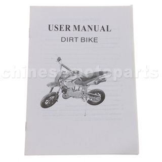 Owner's Manual For 2 stroke Dirtbike