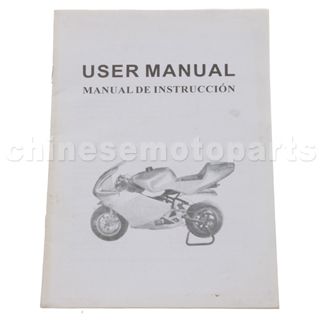 Owner's Manual For Pocket Bike