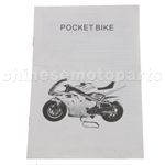 Owner's Manual For Pocket Bike