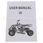 Owner's Manual For 2 stroke Mini Quad - Click Image to Close