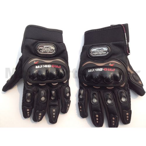 Pro-Biker Motocross Glove - Black - XXL - Click Image to Close