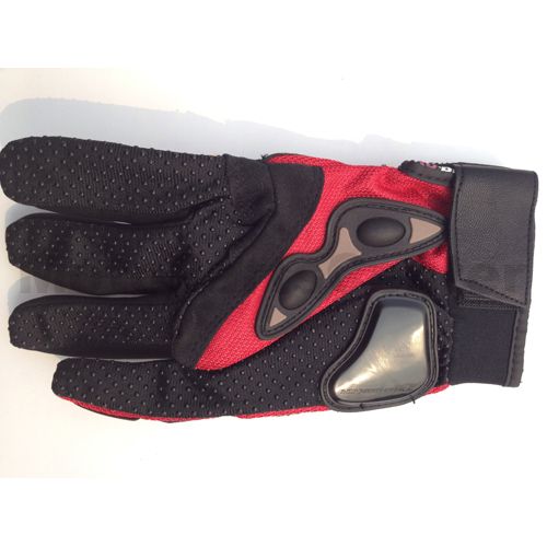 Pro-Biker Motocross Glove - Red - M - Click Image to Close