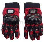 Pro-Biker Motocross Glove - Red - M - Click Image to Close