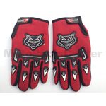 Motocross Racing Sports Glove - Red