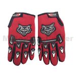 Motocross Racing Sports Glove - Red - Click Image to Close